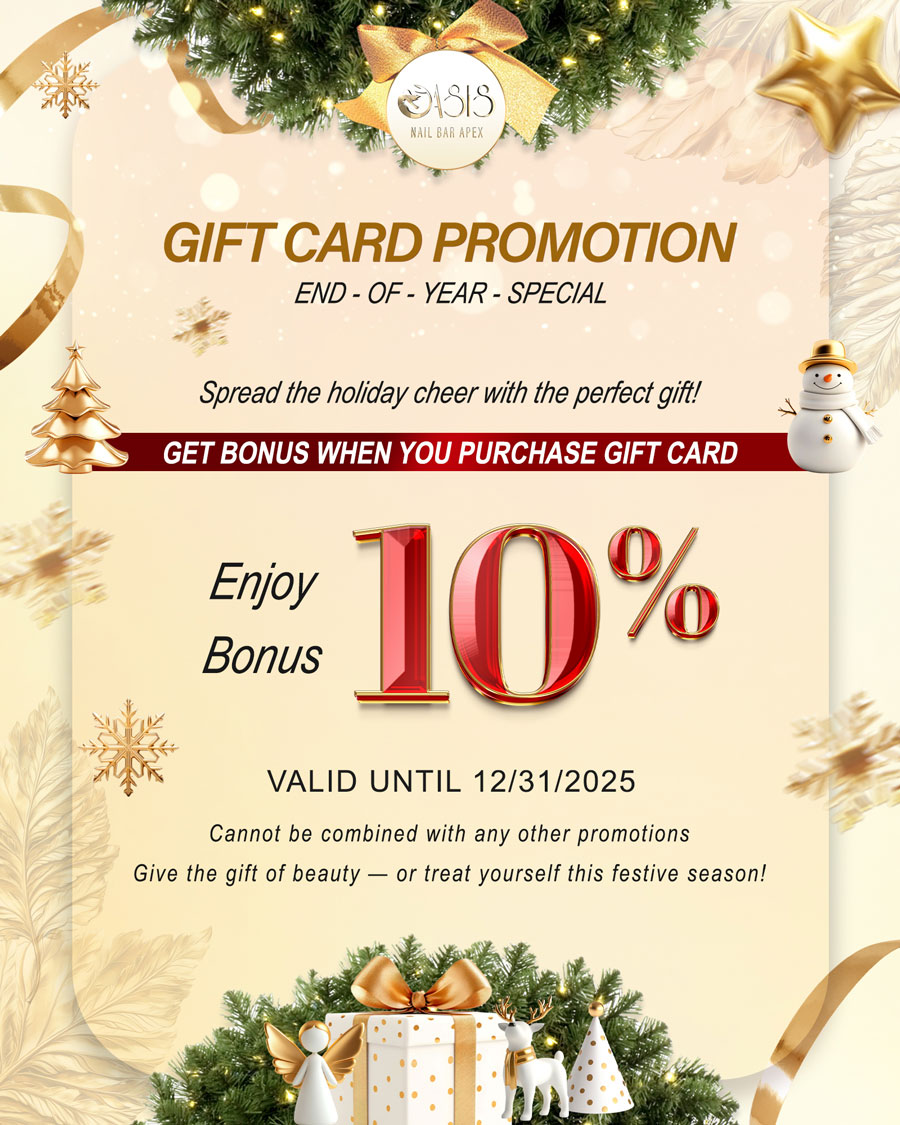 OASIS NAIL BAR APEX NC