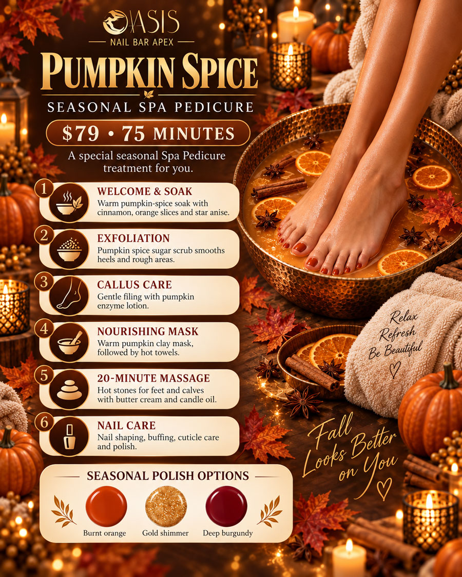 OASIS NAIL BAR APEX NC